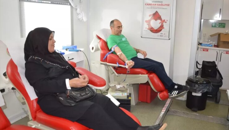 Samsun’da Kan Bağışı Kampanyası Düzenlendi