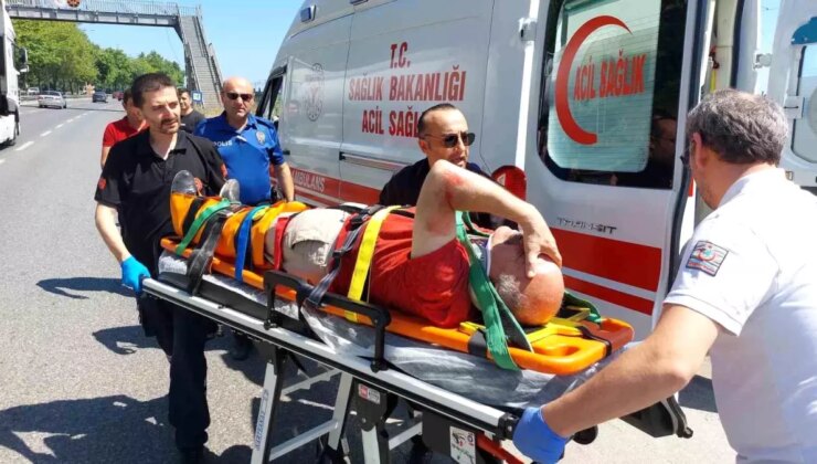 Samsun’da Motosiklet Kazası: Sürücü Yaralandı