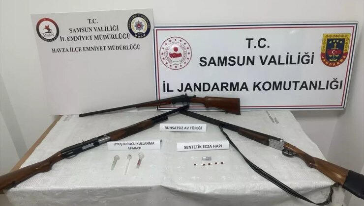 Samsun’da Uyuşturucu ve Silah Kaçakçılığı Operasyonu: 1 Gözaltı