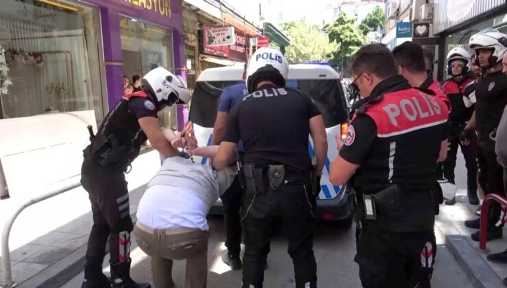 Samsun’daki Park Yeri Kavgasına Gazeteciye Müdahale