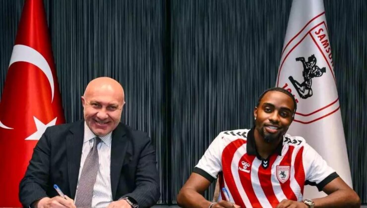 Samsunspor, Antoine Makoumbou ile 4 Yıllık Sözleşme İmzaladı