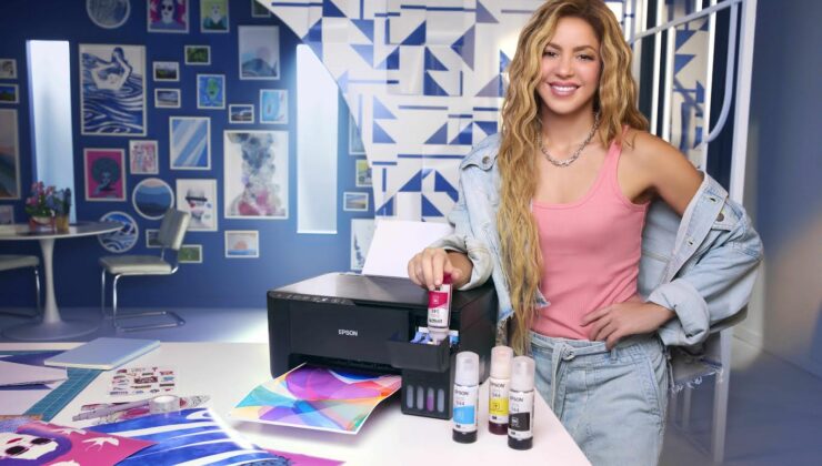 Shakira, Epson’ın yeni yüzü oldu!