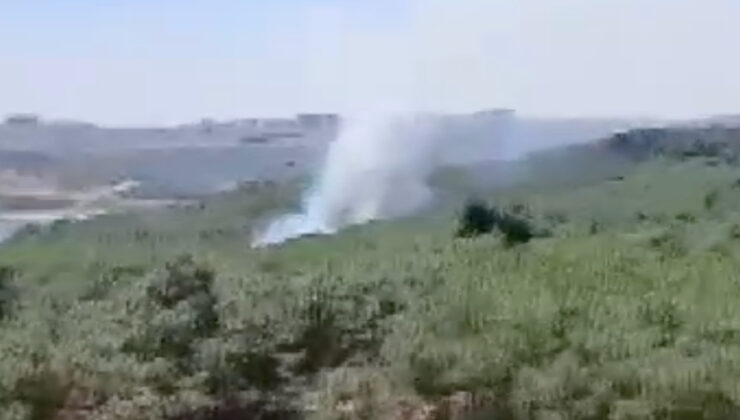 Sultangazi kent ormanında yangın