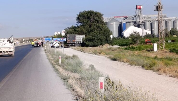 Yanan TIR’da korkunç görüntü: Başı kesilmiş halde bulundu