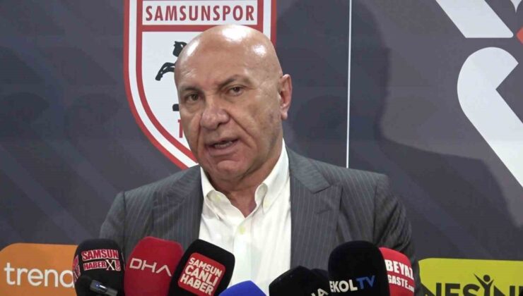 Samsunspor Başkanı Yüksel Yıldırım: Takımımla Gurur Duyuyorum