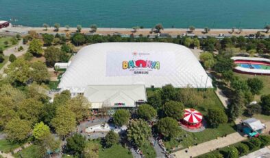 Samsun’da Türkiye’nin En Büyük Kapalı Şişme Çocuk Oyun Alanı “Balonya” Açıldı