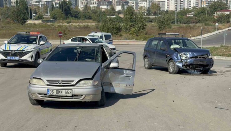 Samsun Canik’te Trafik Kazası: 2 Yaralı
