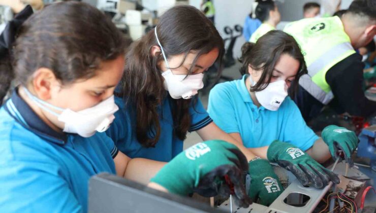 Samsun’da Elektronik Atıklar Yeniden Hayat Buluyor