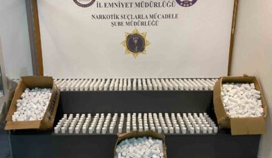 Samsun’da Eve Uyuşturucu Operasyonu: 103 Bin Hap Ele Geçirildi