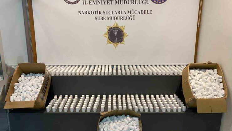 Samsun’da Eve Uyuşturucu Operasyonu: 103 Bin Hap Ele Geçirildi