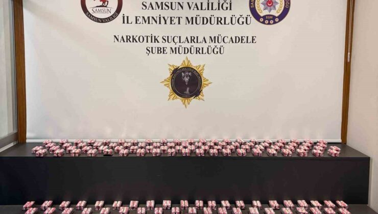 Samsun’da Dev Uyuşturucu Operasyonu: 6 Binden Fazla Hap Yakalandı