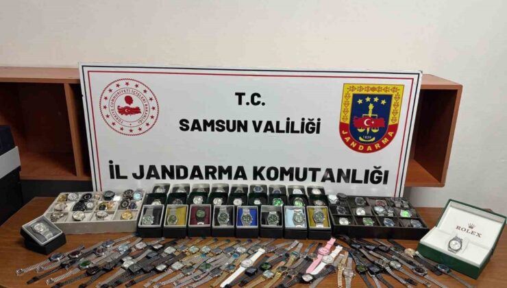 Samsun’da Kaçak Saat Operasyonu: 1 Milyon TL’lik Saat Ele Geçirildi!