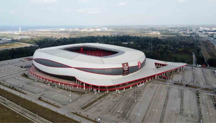 Samsun 19 Mayıs Stadyumu Bakımında Yarı Yarıya Gelindi