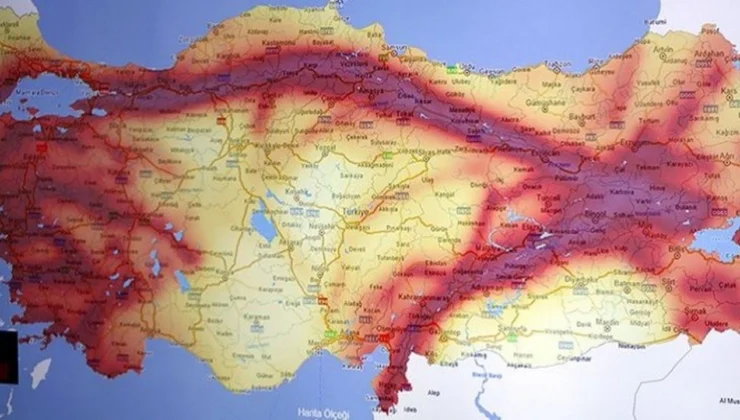 Türkiye’nin en tehlikeli fay hatları açıklandı: 45 il risk altında