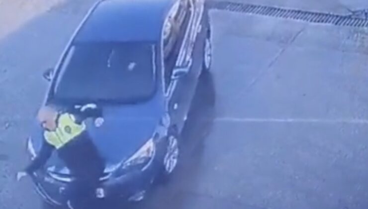 Samsun’da Şok Kaza: Polis Memuruna Çarptı