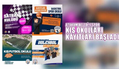 Atakum Belediyespor Kış Spor Okulu Kayıtları Başladı