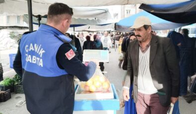 Canik Belediyesi’nden Semt Pazarlarına Denetleme