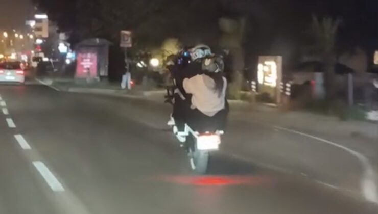 Tek Teker Giden Sürücüye 4.153 TL Ceza ve Ehliyet İptali