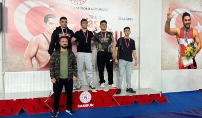 İlkadım Belediyespor Güreş Takımı İl Seçmelerini Salladı: 10 Madalya!