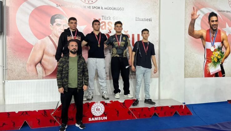 İlkadım Belediyespor Güreş Takımı İl Seçmelerini Salladı: 10 Madalya!
