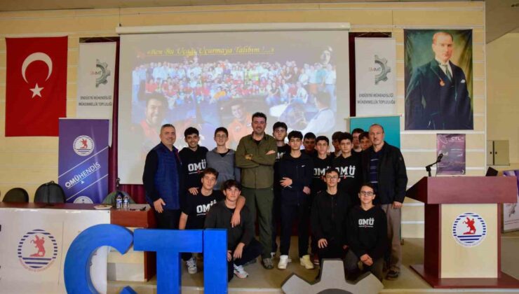 TUSAŞ Baş Test Pilotu Murat Özpala’dan OMÜ Öğrencilerine ‘Gökyüzü Dersi’