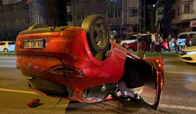 Samsun’da Trafikte Makas Terörü: 1 Yaralı