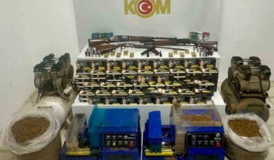 Vezirköprü’de Cephanelik Ele Geçirildi