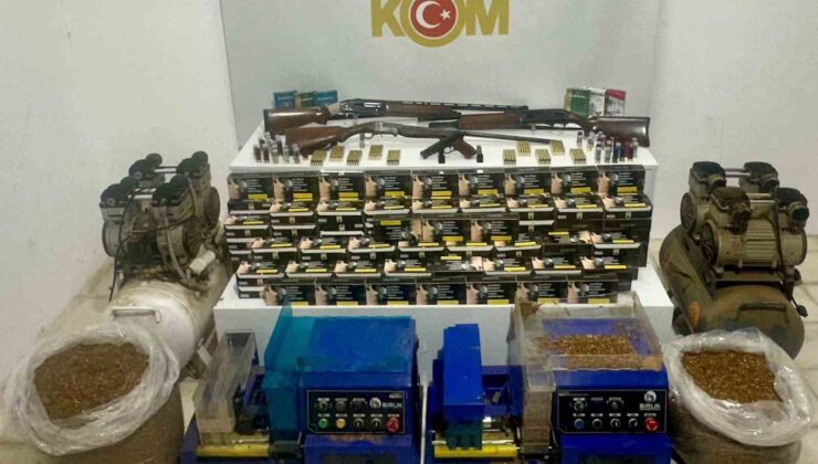 Vezirköprü’de Cephanelik Ele Geçirildi