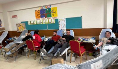 Vezirköprü Mehmet Paşa İlkokulu’nda Kan Bağışı Rekoru