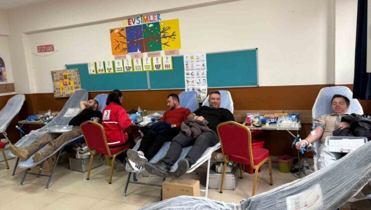 Vezirköprü Mehmet Paşa İlkokulu’nda Kan Bağışı Rekoru