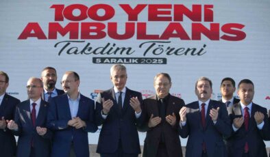 Samsun’da 100 Ambulans Filoya Katıldı!