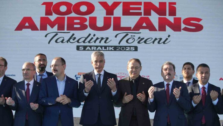 Samsun’da 100 Ambulans Filoya Katıldı!