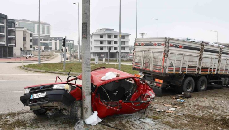 Vezirköprü’de Kırmızı Işıkta Dehşet