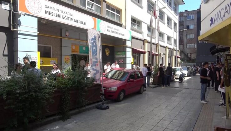 Samsun’da Mesleki ve Halk Eğitim Kurslarına Yoğun İlgi