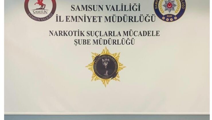 Samsun’da Narkotik Operasyonu: 5 Gözaltı