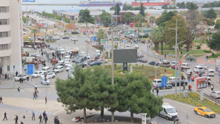 Samsun’da Araç Sayısı Yarım Milyonu Aştı