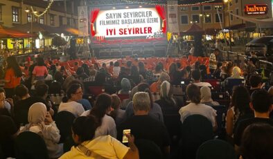 Samsun Bulvar AVM’de Açık Hava Sinema Günleri yoğun ilgiyle başladı